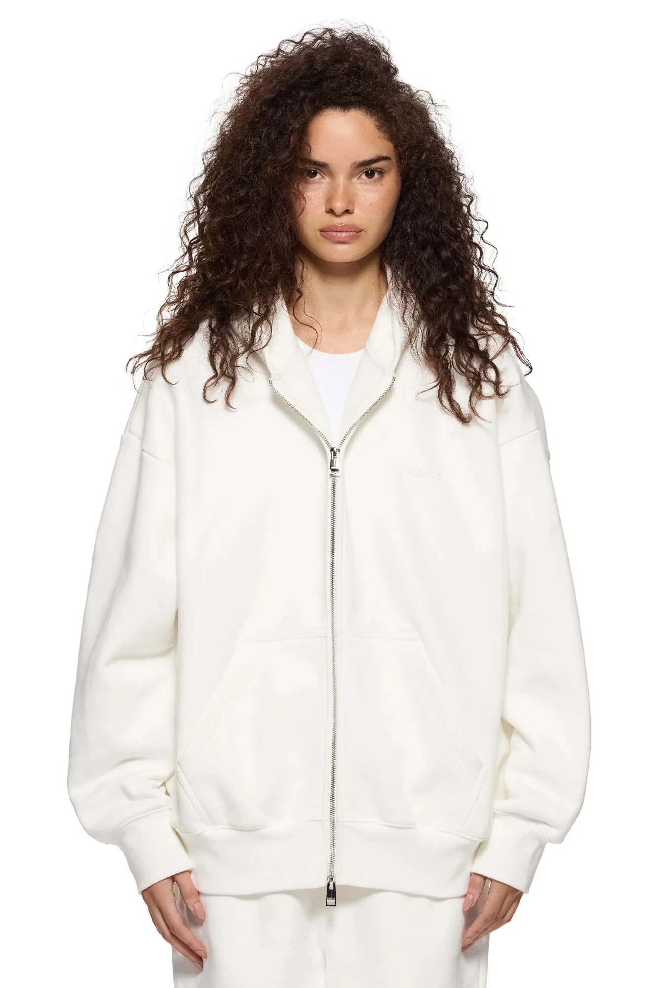 Basic Zip-Up Hoodie - Image 2