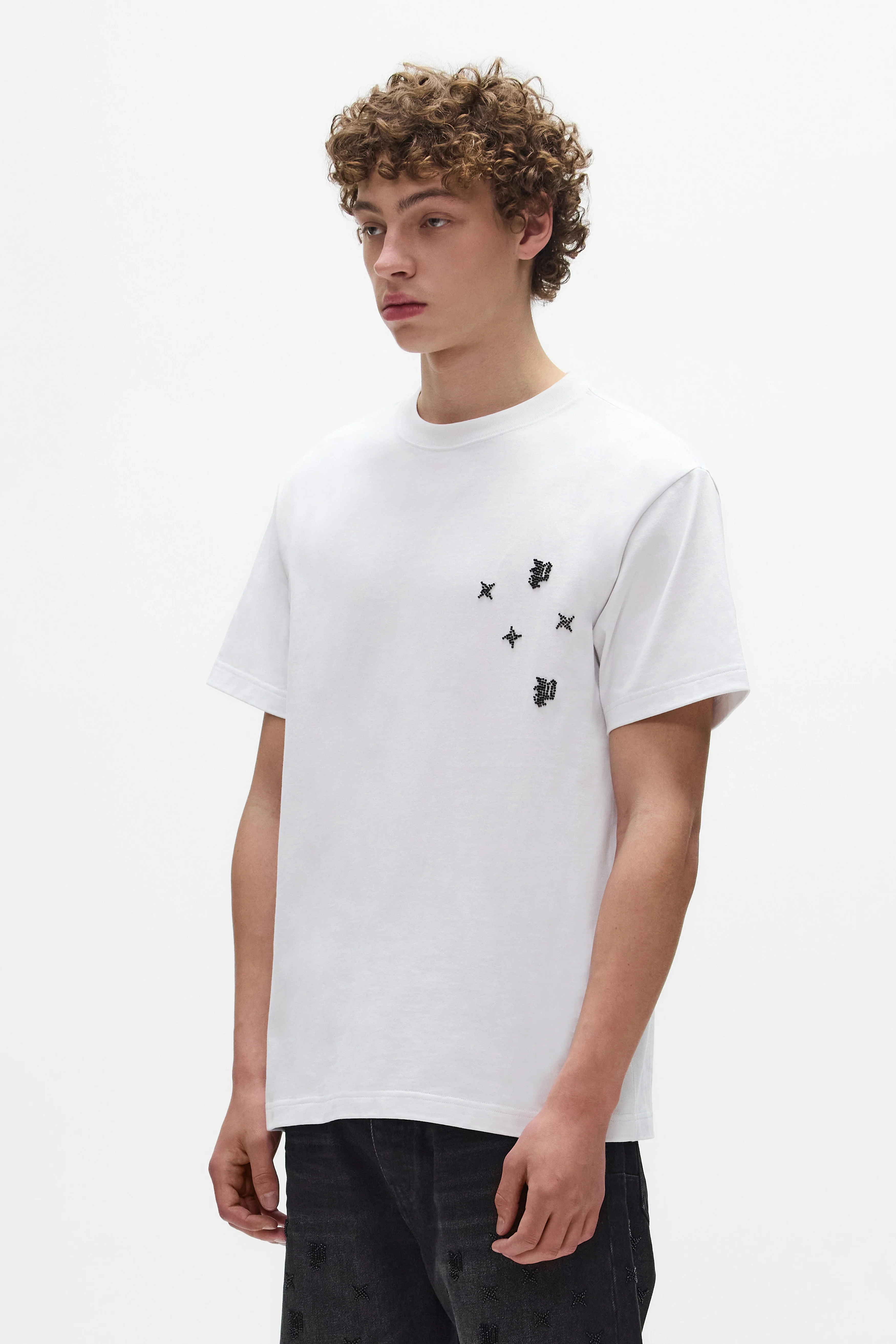 Beaded Monogram Tee - Image 2