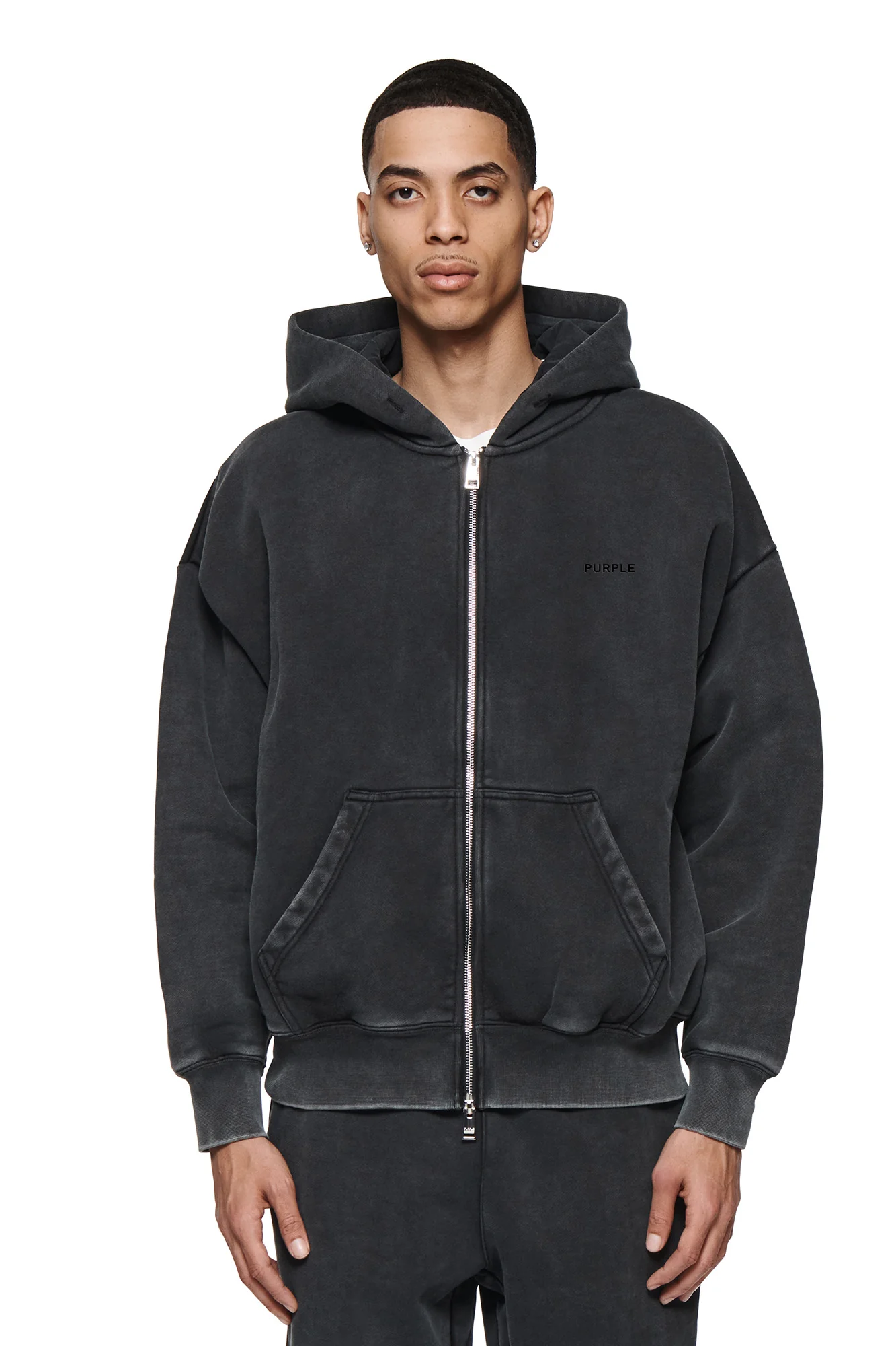 Blank Zip-Up Hoodie