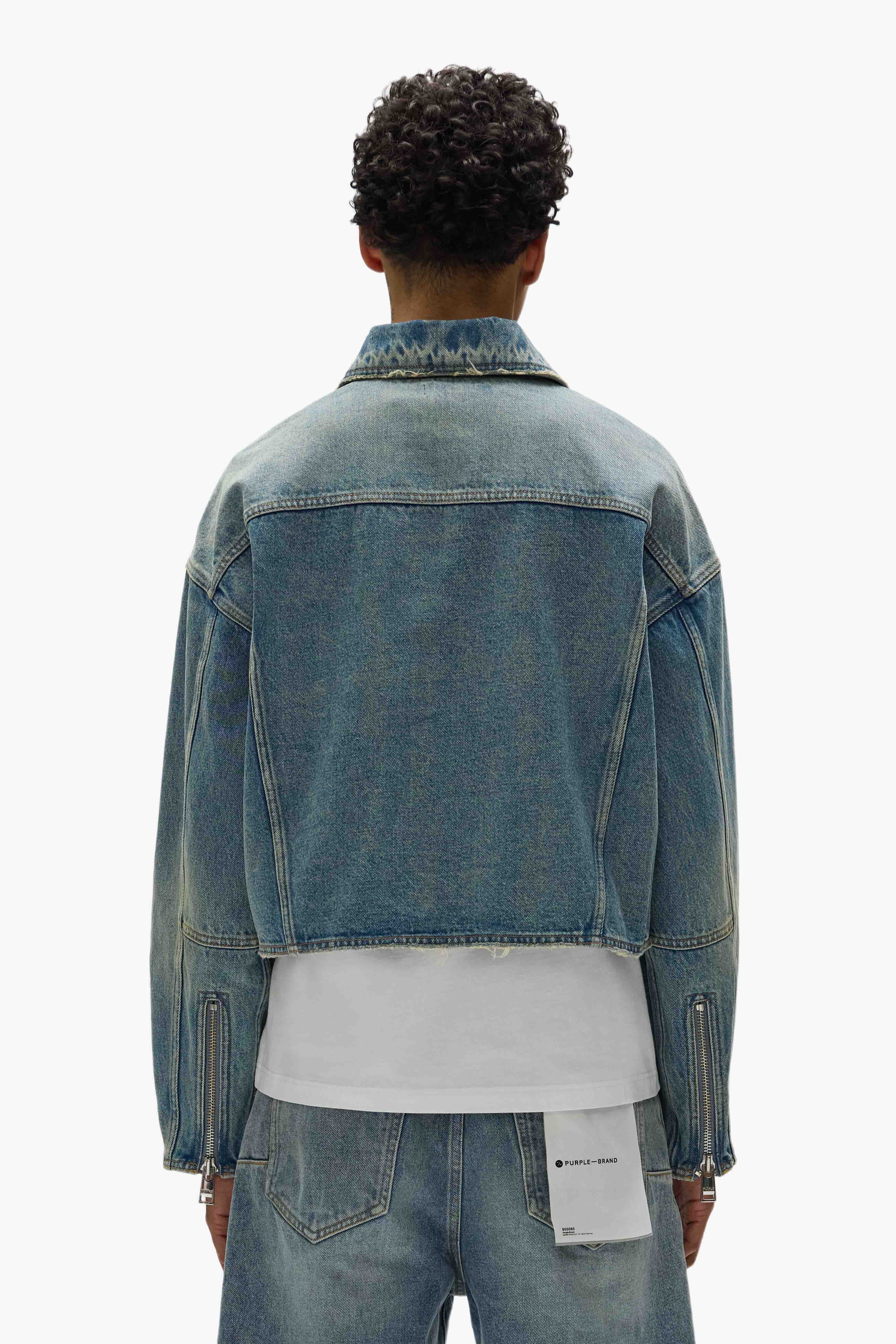 Cropped Carpenter Jacket - Image 3