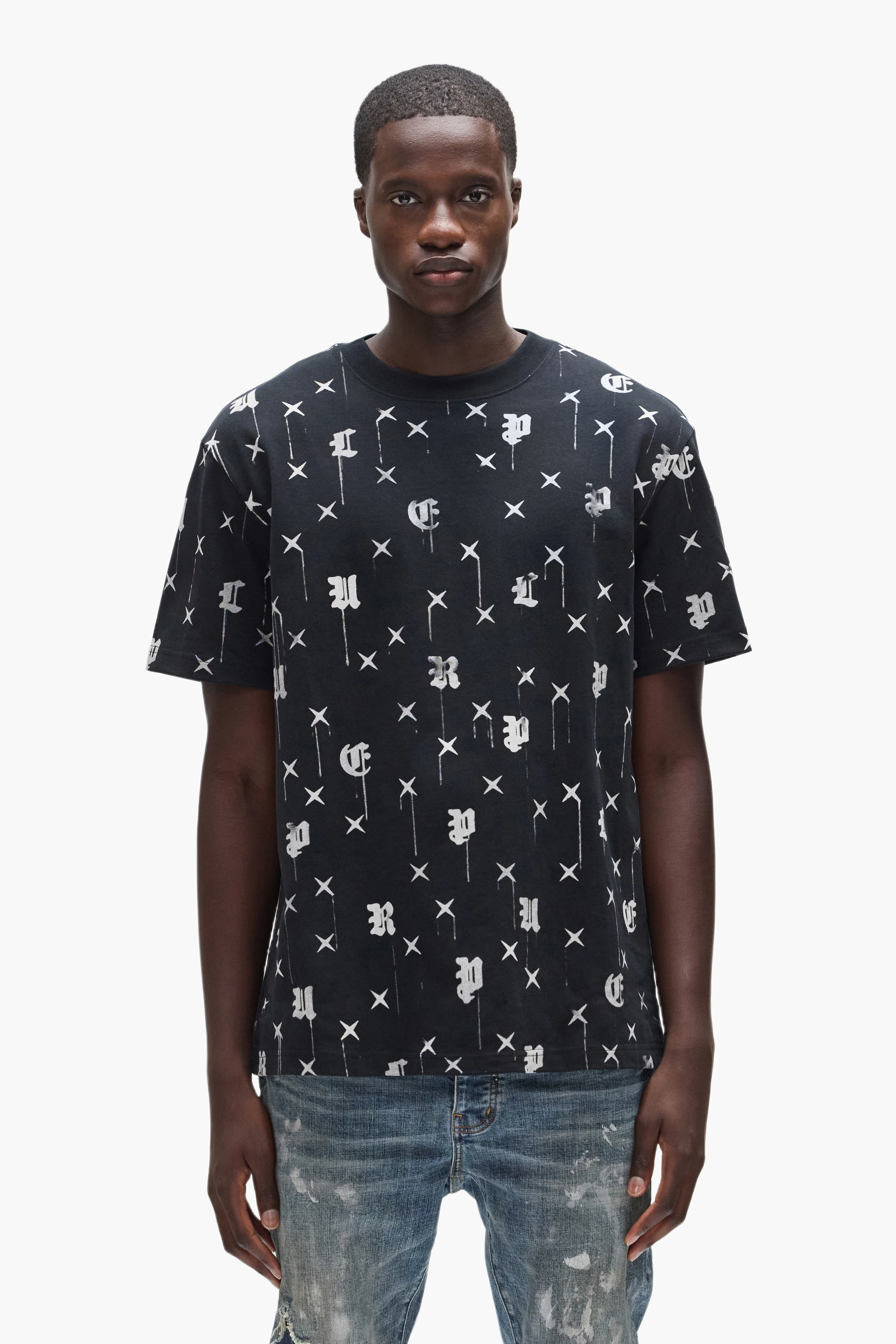 Gothic Monogram Tee