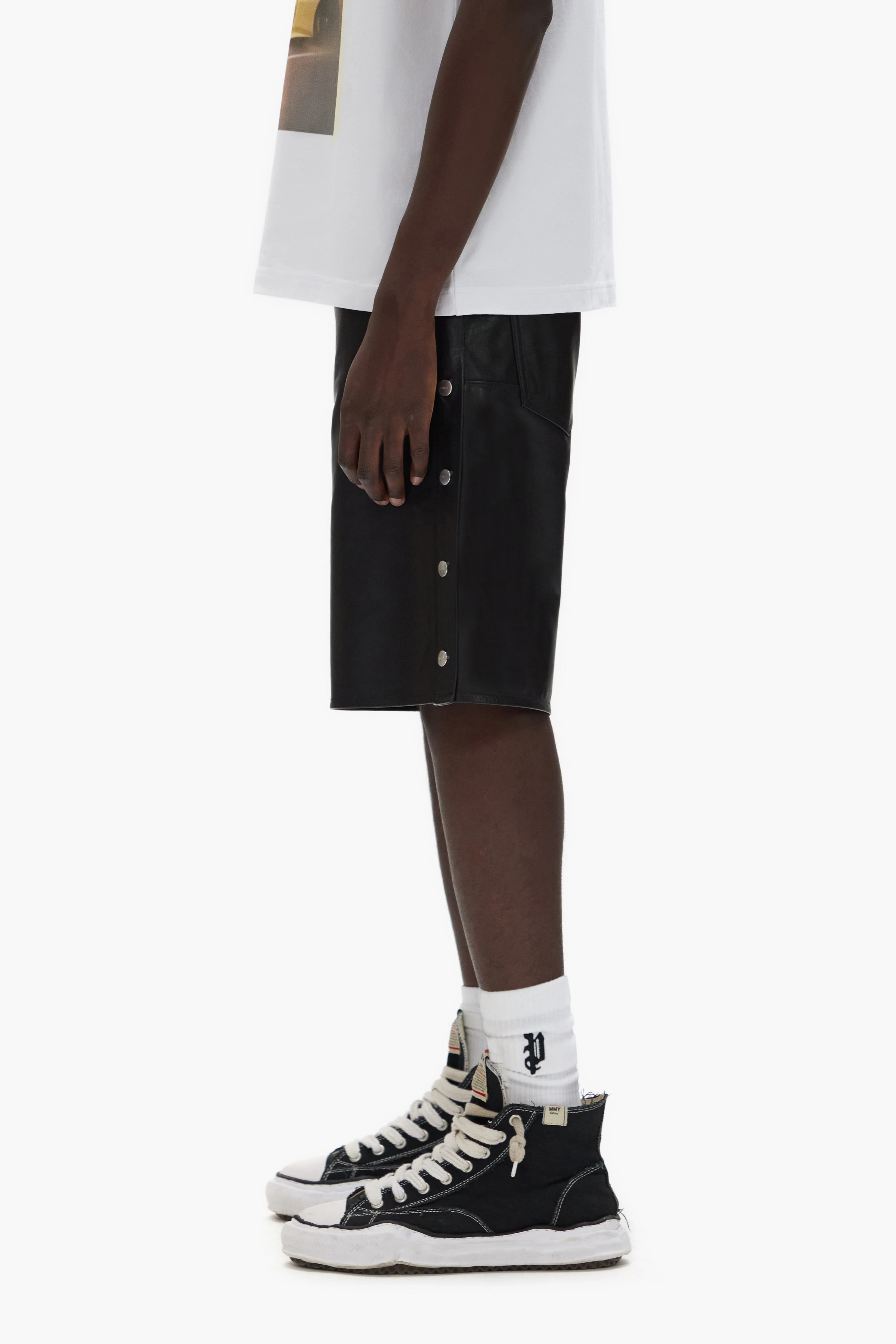 Leather Tearaway Shorts - Image 2