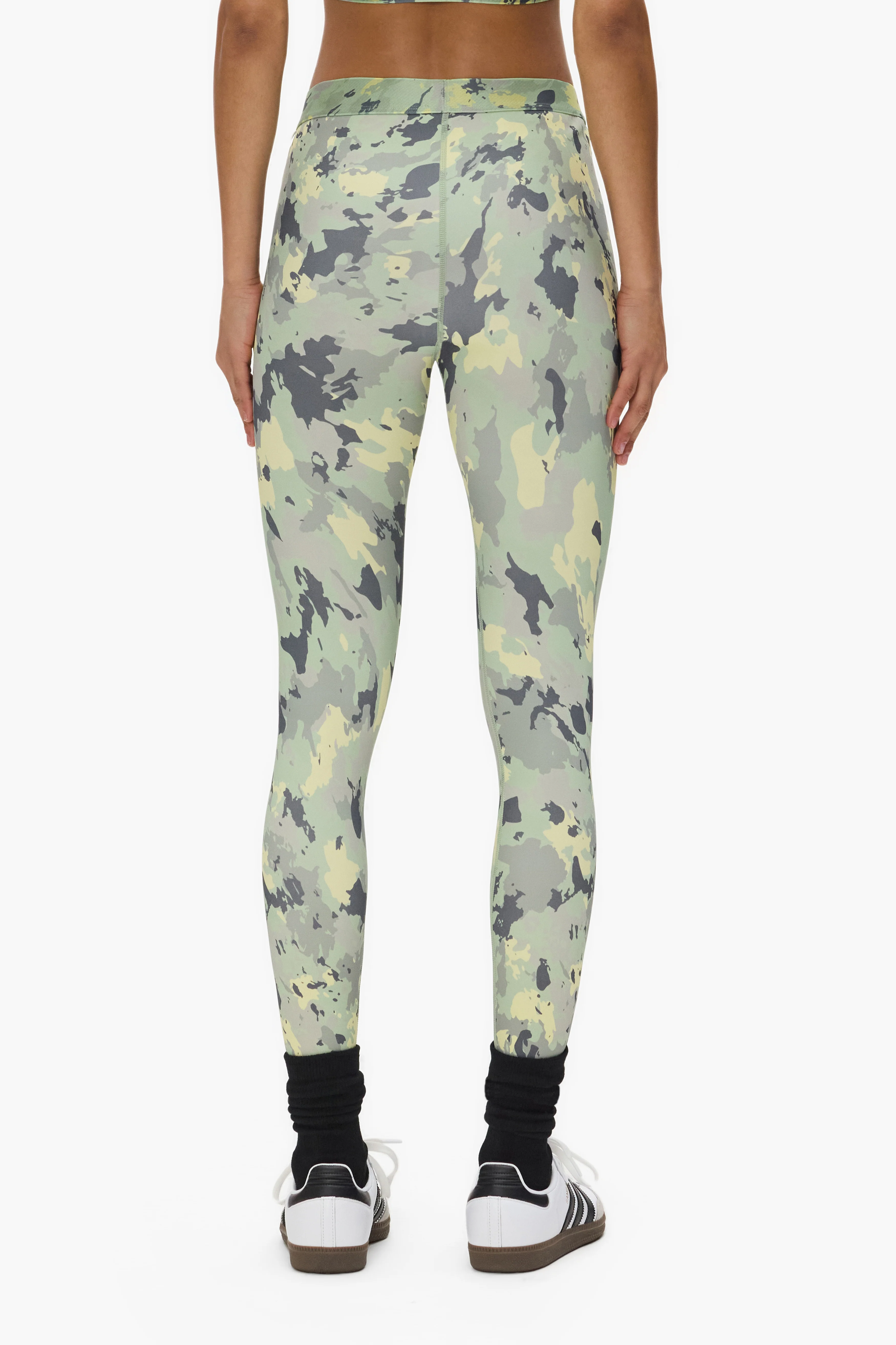 Painted Camo Nylon Legging - Image 4