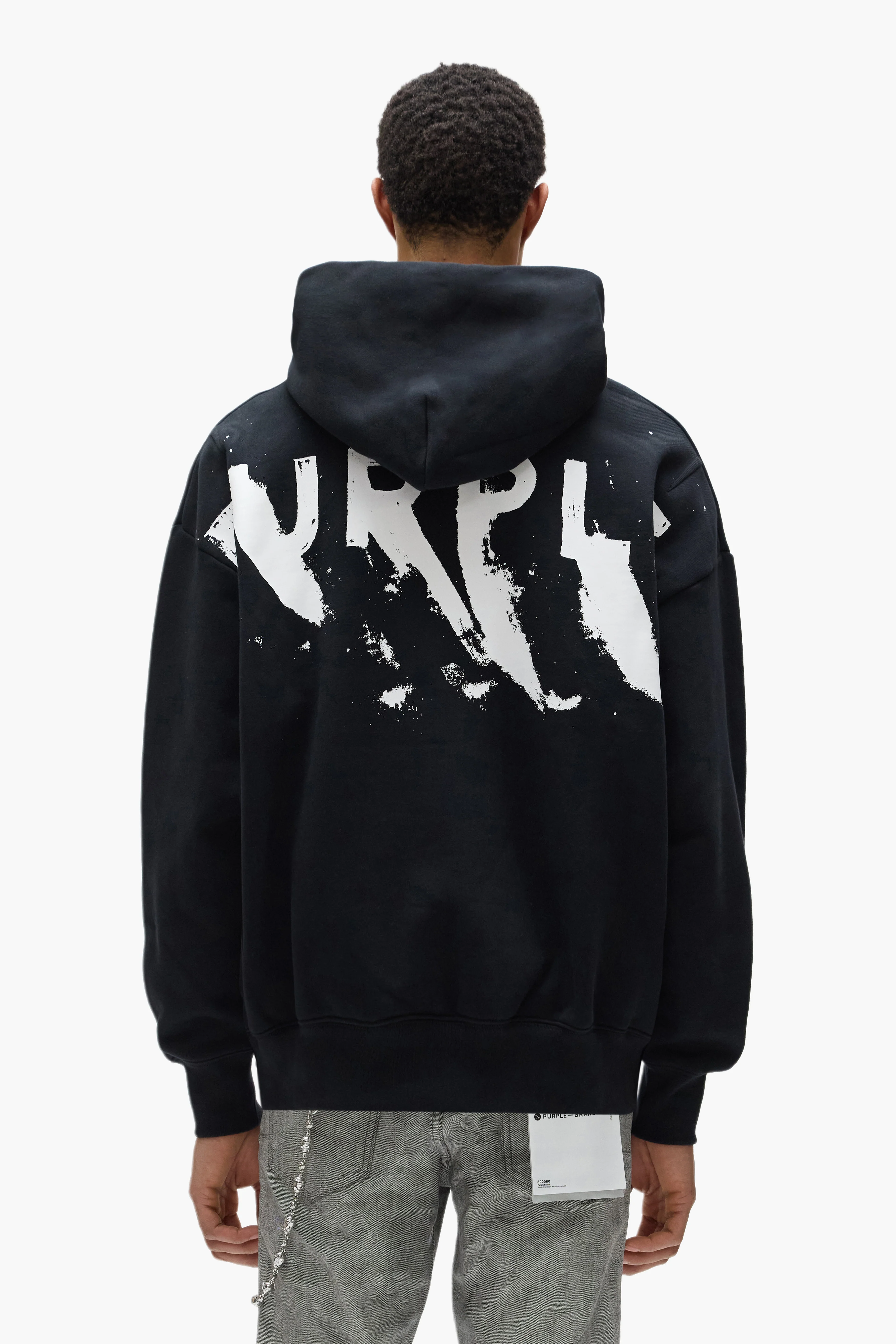 Painted Wordmark Hoodie - Image 3