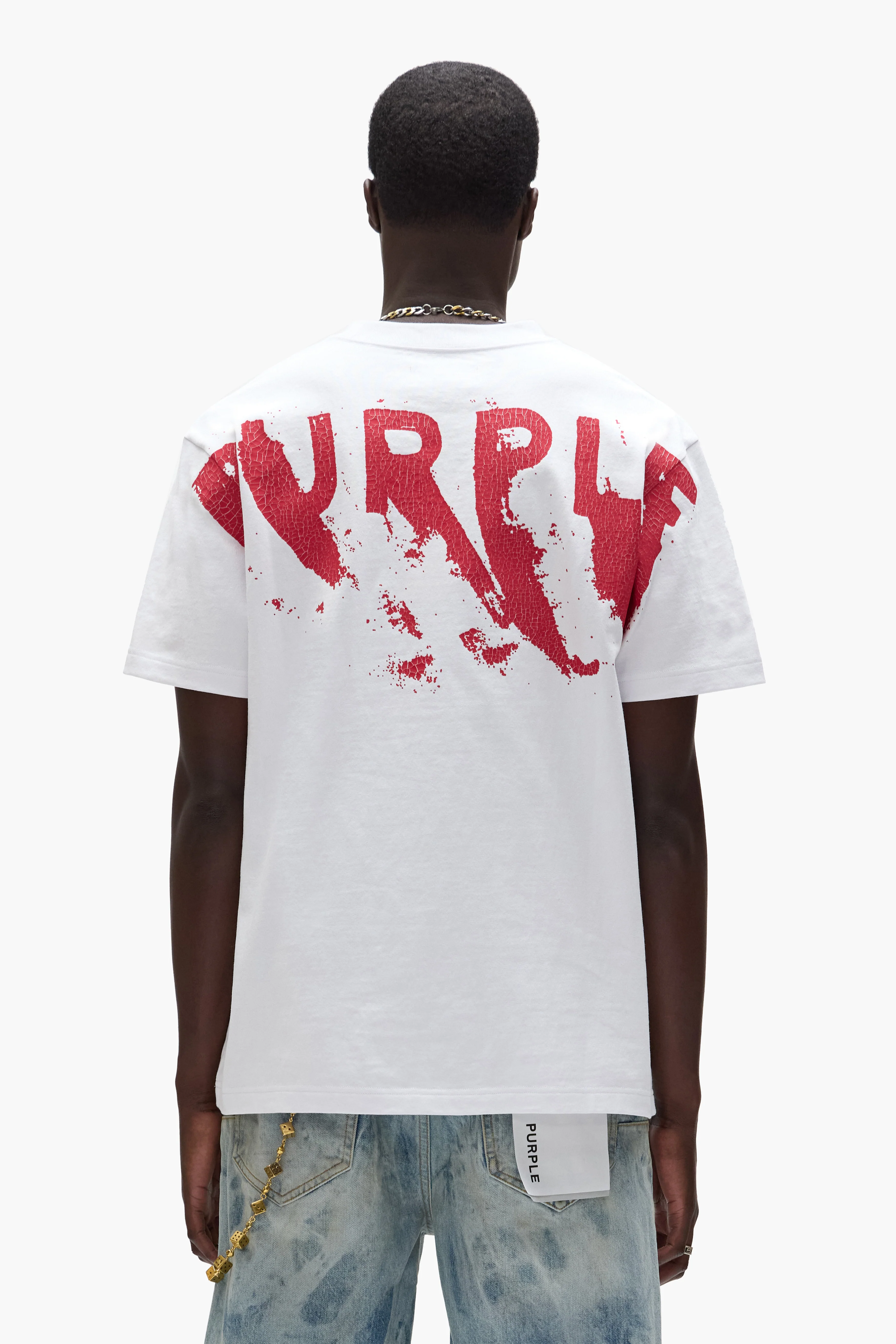 Painted Wordmark Tee - Image 3