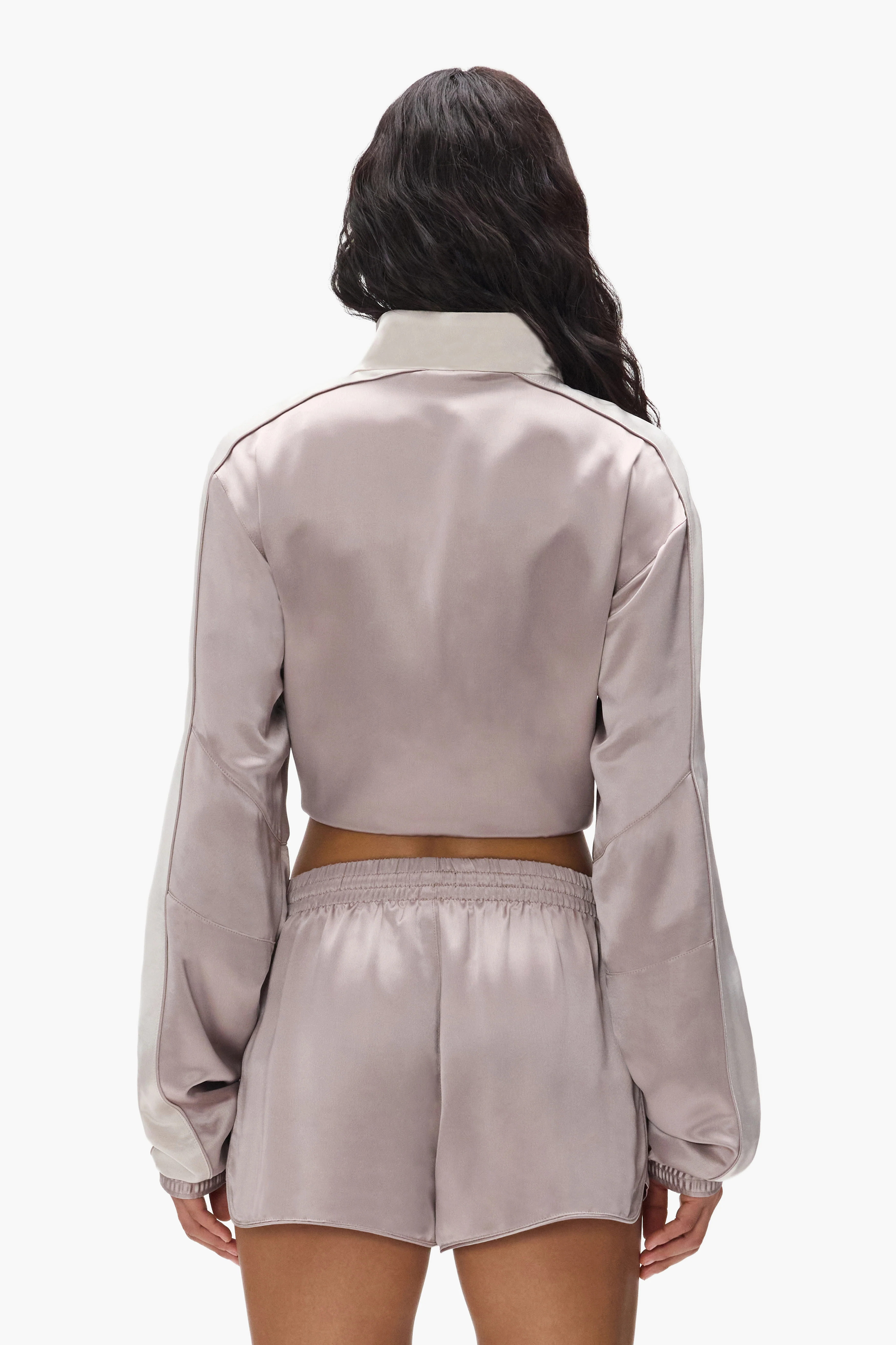 Satin Track Jacket - Image 3