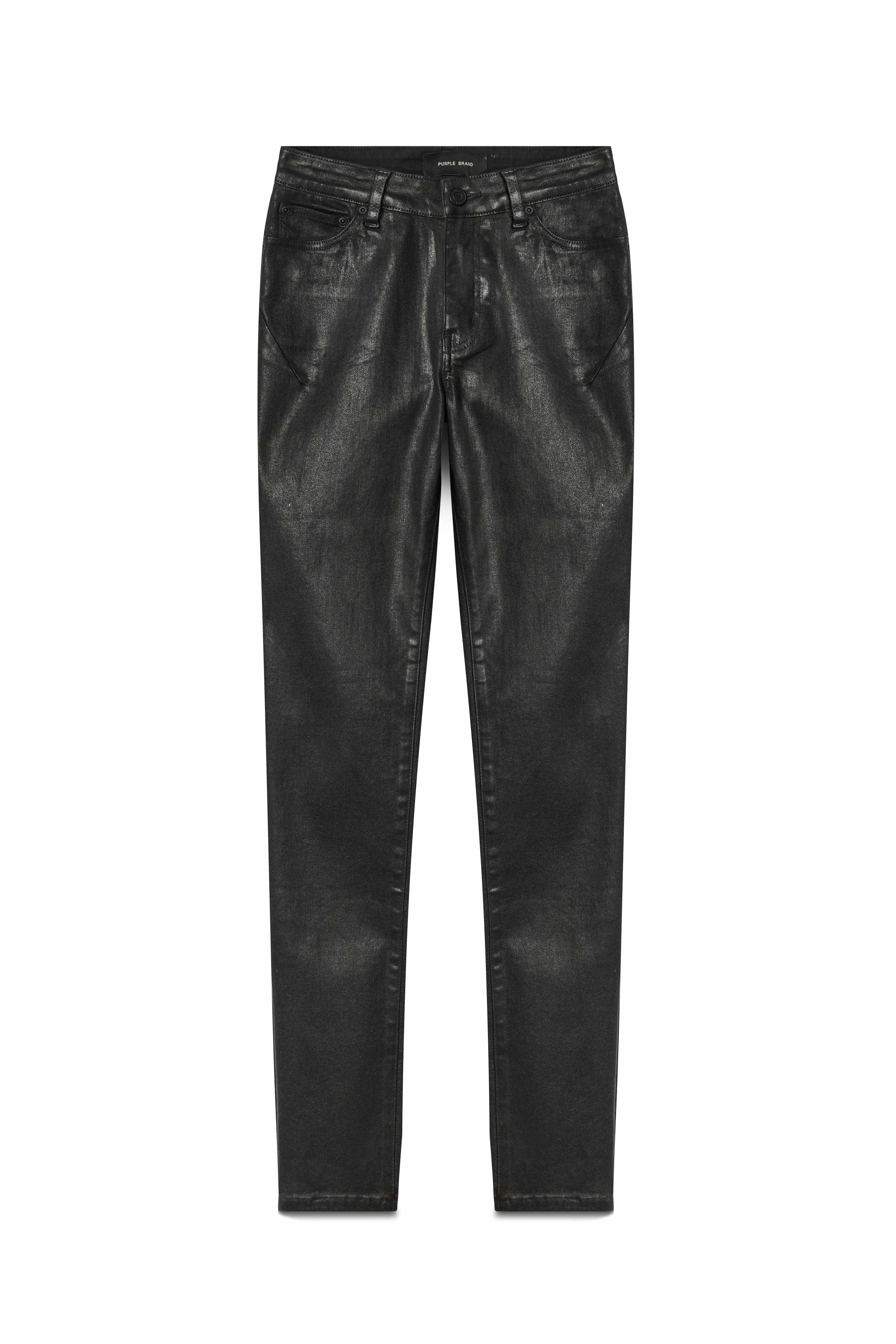 Skinny Mid Rise Coated - Image 3