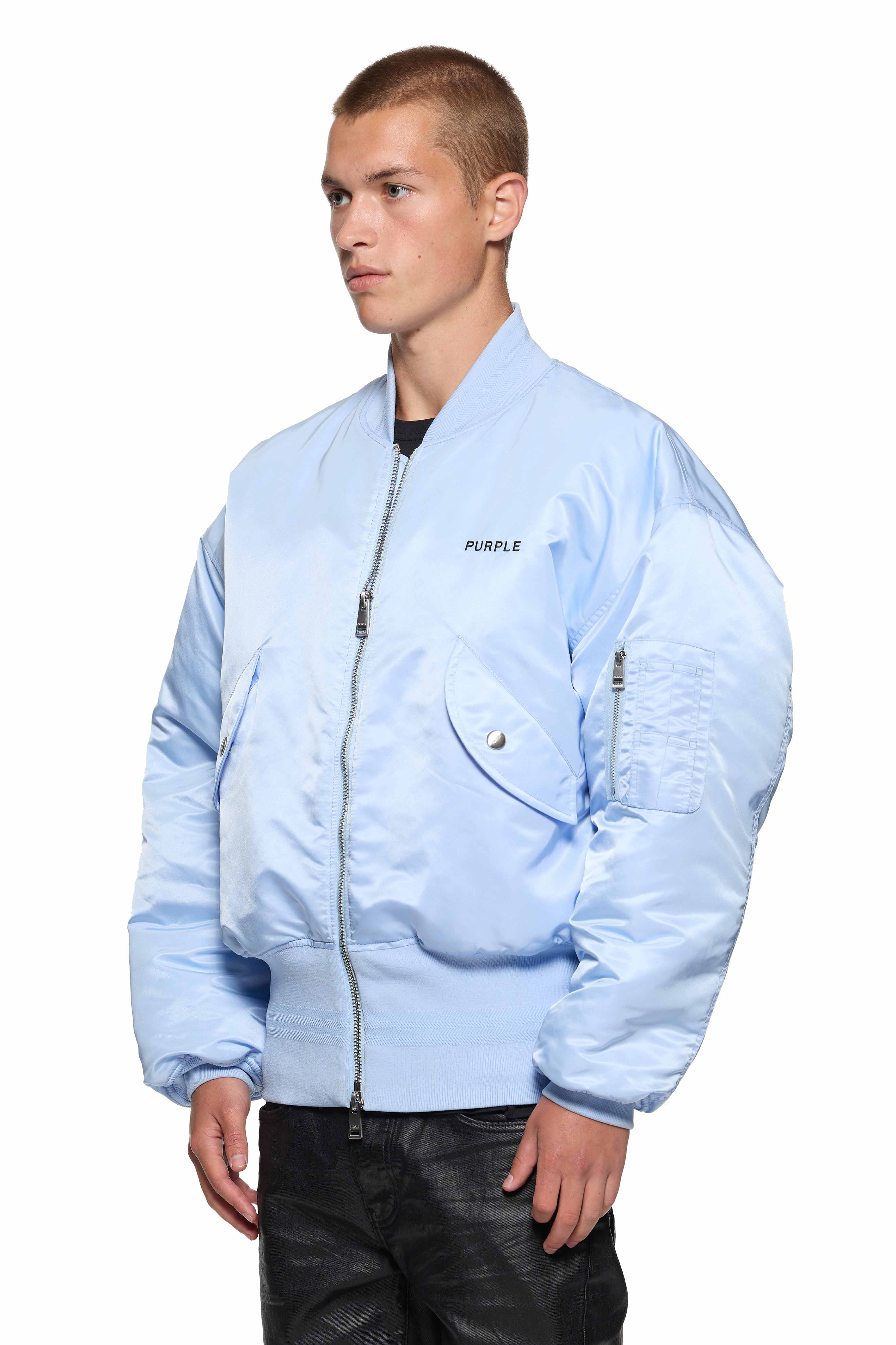 Wordmark Bomber Jacket - Image 2