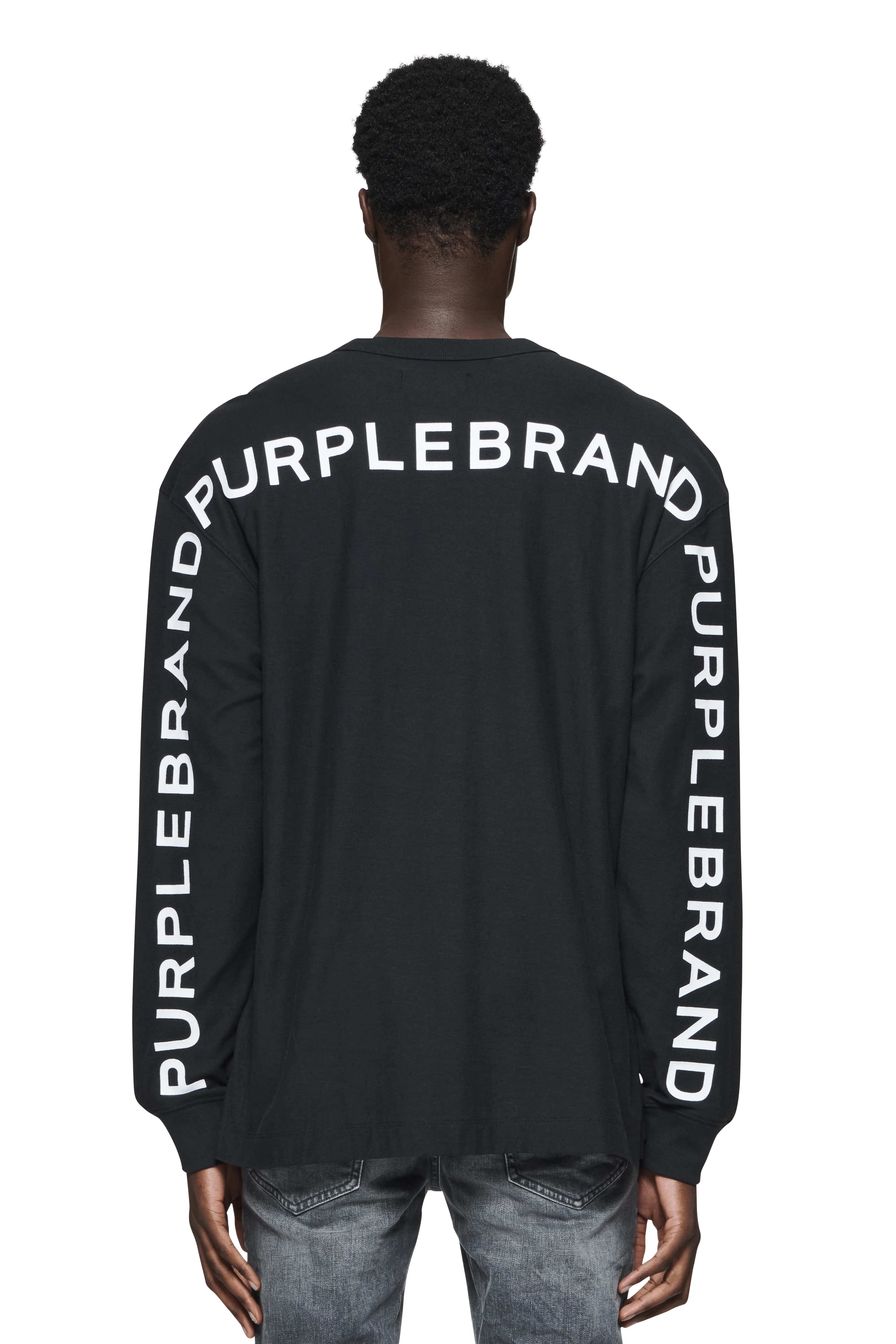Wordmark Repeat Long Sleeve T-Shirt - Image 2
